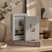 qiwsudfbw 3pcs Nordic Style Decorative Books, Faux Books, Suitable For Living Room, Bedroom, Entryway Coffee Table, Modern Home Decor - 3pcs - View 5