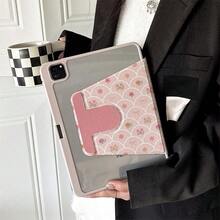 1件 360°可旋轉平板保護殼 多角度視角 書本式支架平板保護殼，相容 iPad A16 2025、 Galaxy Tab S9 FE/S8 Plus/S7/S10、Oppo Pad、 Matepad、Vivo Pad、Honor Pad、 Xiaoxin Pad - 彩色 - 查看 3