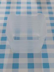 6 piezas de cajas de almacenamiento transparentes para refrigerador, organizadores universales para encimera de cocina y puerta de refrigerador, organizador de frutas, verduras y salsas, contenedores de almacenamiento de alimentos que ahorran espacio - transparente - Ver 12