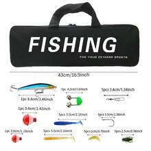 KecchKrezing Brand New Army Green Fishing Rod & Reel Set, Includes Tackle Box And Storage Bag, All-In-One Equipment, Suitable For Freshwater Bass And Carp, Outdoor Camping First Choice - Green - View 5