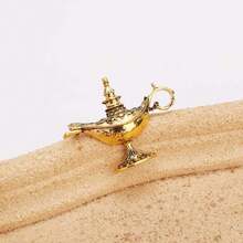 1pc Exotic Style Fashion Classic Teapot Brooch Pin, Elegant Vintage Brooch Flower, Suitable For Daily Wear, Can Be Used As A Gift - Old Gold - View 4