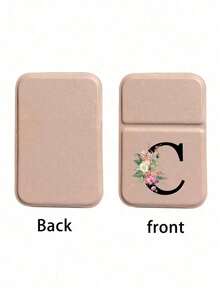 Mini Pink Foldable Portable Makeup Mirror, A-Z Letter Pattern, Standing Makeup Mirror, Travel Mirror, Beauty Product, Desktop Makeup Mirror, Rectangular Desktop Portable Makeup Mirror - Multicolor - View 9