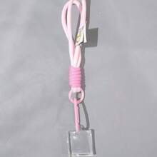 1pc/Creative Pixel Mosaic Filter Transparent Acrylic Cube Bag Charm Keychain, Highly Attractive Fun Lens With Braided Lanyard And Metal Carabiner, Pixel World Style Quirky Interactive Stress Relief Photography Prop, Versatile Personalized Unique Birthday Gift, Halloween Gift. - View 14