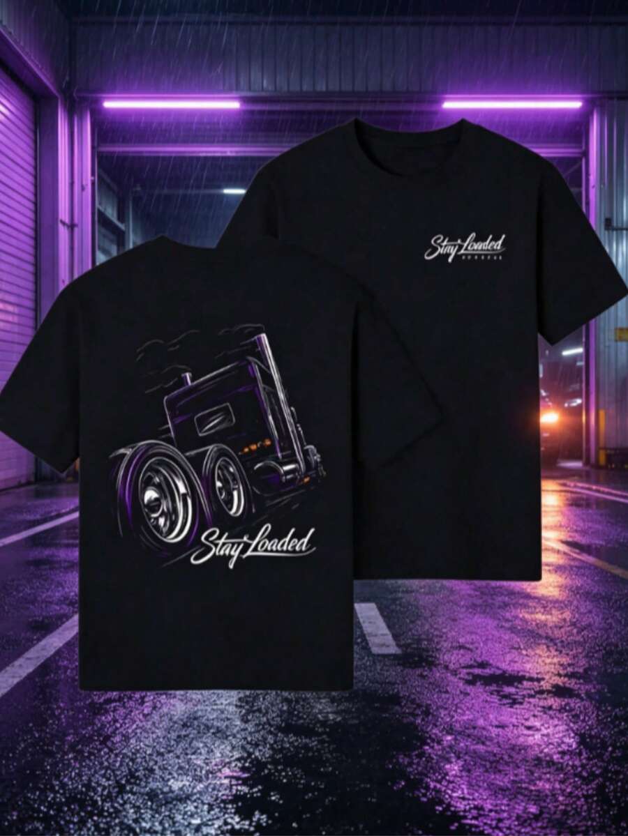 Men T-Shirts - Black - View 1