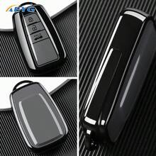 軟 TPU 鑰匙遙控器保護套，適用於 Toyo Ta Prius Camry Corolla C-HR CHR RAV4 Prado 2018 2022，鑰匙圈配件 - 豐田B款 - 查看 8