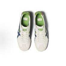Asics Authentic Onitsuka Tiger Mexico 66 Leather Sneakers - White/Blue/Red Classic Low-Top | Premium Japanese Heritage Footwear | Slim-Profile Lightweight Trainers - 藍白 - 查看 5
