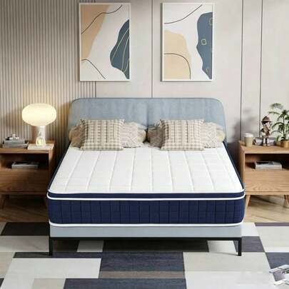 Sour Lemon Mattress 90x200cm, Mattress 140x200cm, Mattress 180x200cm - 25 Cm - Hybrid - Pocket Springs + Memory Foam - Medium Firm Support - Ultra Breathable - 7 Zones