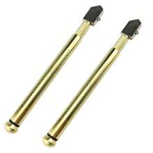 Glass Cutter, Glass Mirror Cutting Tool, Pencil-Style Oil-Lubricated Tungsten Carbide Glass Cutter, Battery-Free Alloy Steel Material, Easy To Operate, Suitable For Mirrors And Glass - A - View 9
