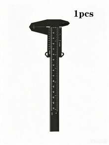 2/1pc Eyebrow Measuring Ruler Portable Vernier Caliper Eyebrow Positioning Ruler Tattooing Tool 150mm Dual Scale Caliper Portable Practical Beauty Styling Essential Valentine's Day Gift - Multicolor - View 9