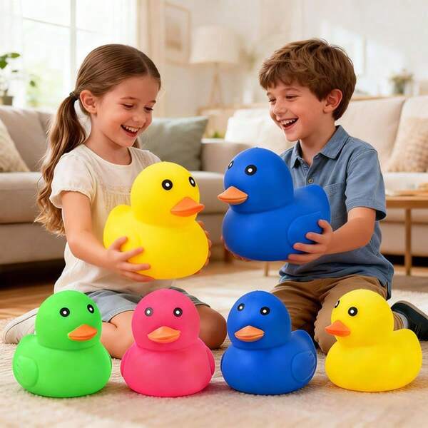 18CM Big Duck Stress Relief, Perfect For Holiday Gifts, Fun And Cute Gifts, Birthday Gifts, Easter Gifts, Halloween Gifts, Christmas Gifts, Party Gifts, Squishy,