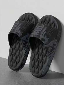 Men Slippers - Black - View 6