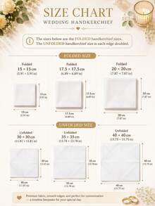 Custom Printed Wedding Handkerchief, Optional Text Design, Groom & Bride Gift, Personalized Customization - Multicolor - View 3
