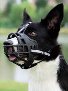 1PC Durable And Sturdy Dog Muzzle, Effectively Prevents Barking And Foraging. Soft High-Quality Material, Suitable For Small, Medium To Large Dogs. Anti-Bite, Anti-Harassment, Multiple Sizes Available, Ideal Pet Muzzle Protection - Multicolor - View 3