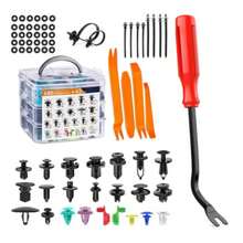 725pcs Car Fastener Clips, 18 Sizes, Universal Plastic Material, Car Clips Box Set, Car Repair Kit Push-In Expansion Clips - 725pcs Boxed Snap Fasteners - View 1