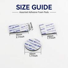 Tesa Strong Double-Sided Adhesive Pads 30pcs/Pack, Thickened Foam Mounting Tape, Super Strong Adhesion Waterproof, Suitable For Walls, Home And Office - Sets - View 7