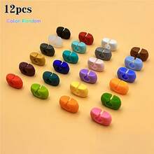 24 piezas de Etiquetas de Silicona para Copas de Vino, Adecuadas para Copas de Champán, Cócteles y Martinis, Perfectas para Marcar Copas de Vino en Fiestas, Bodas y Cumpleaños, Decoraciones para el Hogar y Fiestas - Multicolor - Ver 12