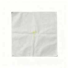 1pc, Priest Hand Towel, Handkerchief Gift For Prayer Season, Thank You Towel Gift, Suitable For Both Men And Women, Faith, Religious Embroidery, Gift For Prayer Season Handkerchief Gift For Prayer Season - White - View 6