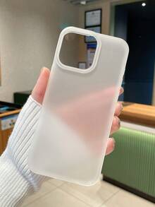 1 buah Casing Ponsel Anti Jatuh Matte Buram Semi-Transparan, Pelindung, Desain Dasar Warna Solid Minimalis Ultra Tipis, Kompatibel dengan Casing & Galaxy, Kompatibel dengan iPhone 17, Kompatibel dengan iPhone 17 Pro, Kompatibel dengan iPhone 17 Pro Max, Aksesori Ponsel, Pengiriman Cepat, Casing Semi-Transparan Buram Ultra Tipis Polos Dasar Minimalis Estetika Hadiah Valentine Hadiah Natal Hadiah Thanksgiving Hadiah Tahun Baru Hadiah Ulang Tahun Hadiah Kembali ke Sekolah Aksesori Ponsel Harian - Transparan - View 8