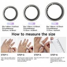 2026 Upgraded Waterproof Smart Ring, Wireless Connection, Multiple Sports Modes, Lightweight As A Feather, Sleep Mode, Pedometer, Comfortable Design, Ideal Gift For Friends - View 9