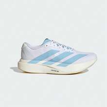 Adidas Adizero  SL Wove Comfortable Versatile Low-Top Running Shoes Men's White Blue - White Blue - View 4