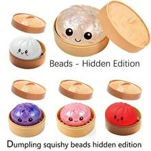 POKOJA LAND Soft Cute Food Stress Relief Toy: Colorful Mini Bread Squeeze Ball, Slow Rebound Anti-Stress Gadget, Realistic Bread Dough Ball, Stretchable Sensory Desk Toy, Anxiety Relief, Office Relaxation - Multicolor - View 11