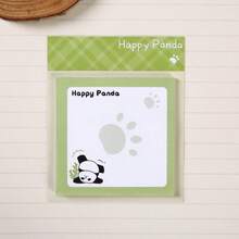1pc Cute Cartoon Panda Pattern Sticky Notes, Writable Self-Adhesive Mini Notepad, Portable Memo Paper Suitable For School, Office, Home, DIY Scrapbook Diary To-Do List Page Marking, Cute Gift For Panda Lovers And Students - one-size - View 13