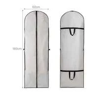 1pc Dust Cover, Home Use Garment Dust Bag, Wedding Dust Bag, Thickened Suit Hanging Bag, Foldable Clothing Dust Bag - Multicolor - View 8