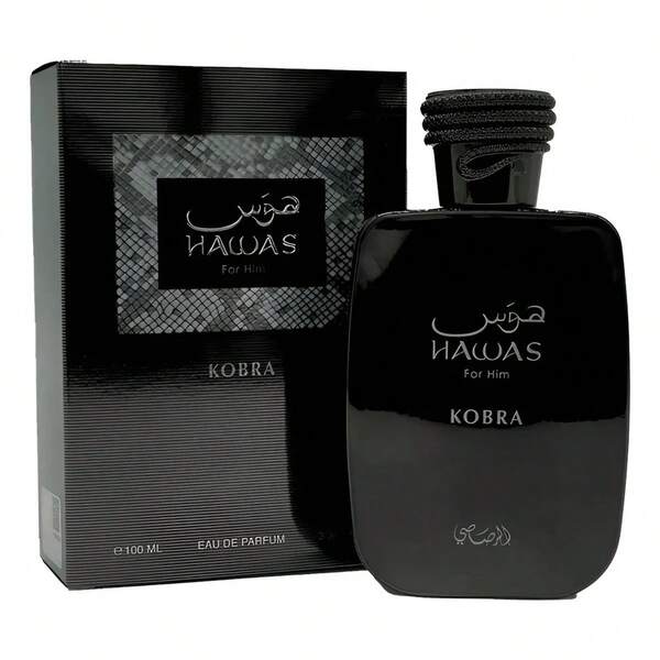 Perfume Rasasi Hawas Kobra Eau De Parfum Amaderado 100ml