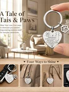 Dog Keychain, Car Keychain, Backpack Decoration Pendant, Gift For Dog Lovers. - Silver - View 8