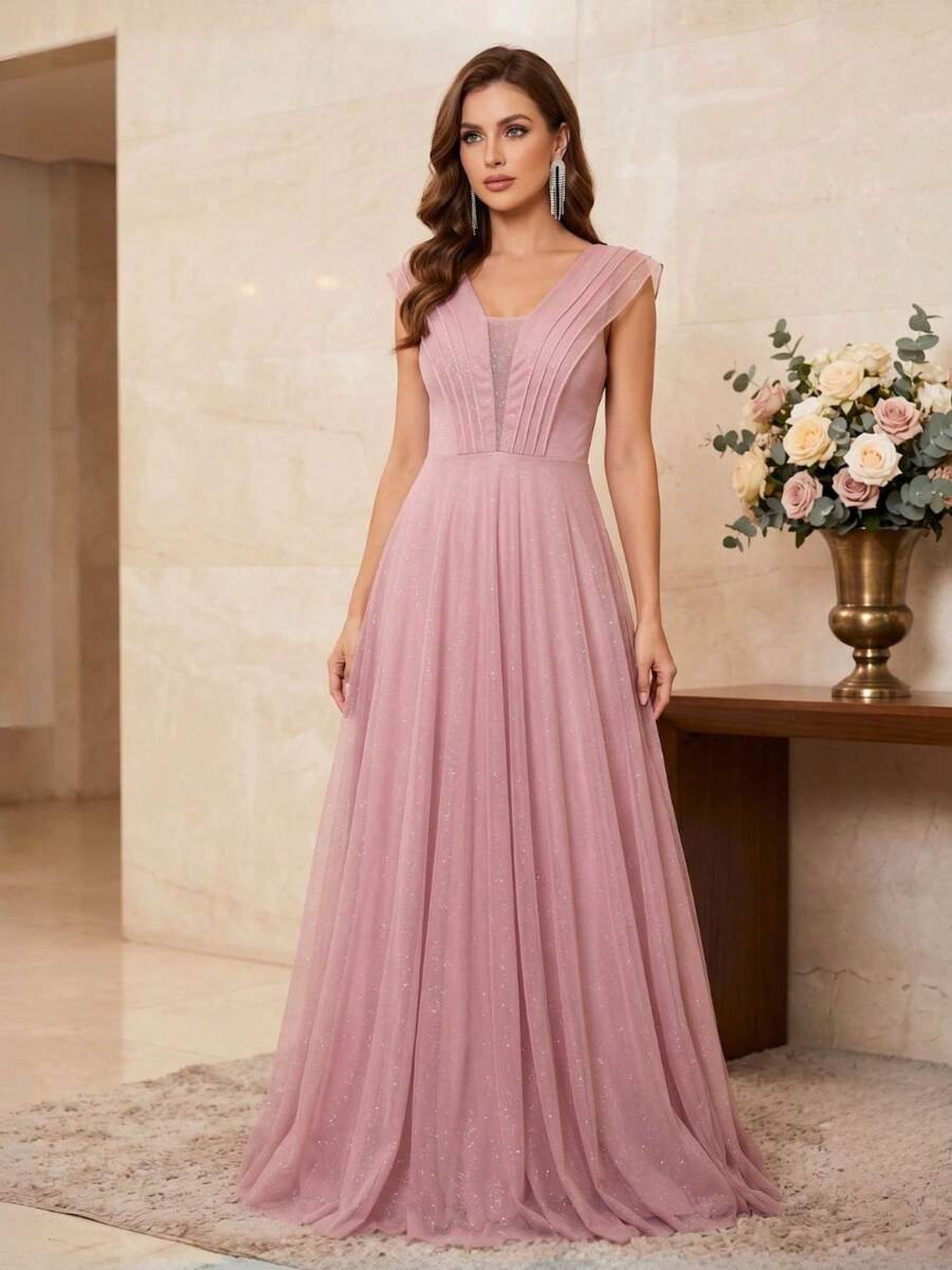 Grife Velasco Women Prom & Evening Dresses - 乾枯玫瑰色 - 查看 1