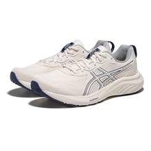 Asics Women Running Shoes - 米色/藍色 - 查看 1