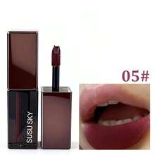 Velvet Matte Lip Mud Long Lasting Rich High Pigment Vivid Color Easy To Apply For Beginners Students, Smooth Daily Stage Lip Makeup Perfect Beauty Gift For Christmas And Birthday - Multicolor - View 3