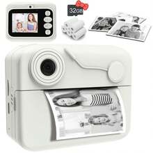 Children's Instant Print Camera Toy, Equipped With Dual 1080P HD Cameras, 1200mAh Battery, Two Printing Modes And Three Printing Densities, Perfect Gift For Kids, Suitable For Christmas And New Year - Multicolor - View 15