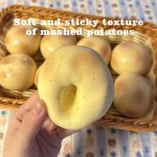 somoving Giant Fluid Potato Squishy - Slow Rebound, Shapeable, Stress Relief Potato, Helps Relieve Anxiety. Enjoy Stress Relief Experience Anytime, Anywhere. It's Not Only A Desk Decor, But Also An Excellent Party Favor Or Holiday Gift! - Multicolor - View 5