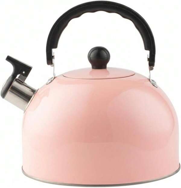 Generic Singing Kettle Whistle Stovetop Tea Pot With Anti-Heat Handle | 3L Large Capacity; For Home & Kitchen; Premium Stainless Steel; For Tea & Coffee