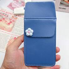 Morandi Nurse Medical Pen Pouch Large Capacity Pocket Pen Holder Thickened Doctor White Coat Workwear Simple Leak-Proof - Cream Floral  Pen Pouch - View 12