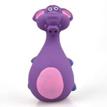 Latex Dog Toy Pet Latex Squeaky Toy - Elephant/Cow Shape, Rubber Material, Interactive Dog Chew Toy, Perfect For Play And Relieving Teething Discomfort, Suitable For Indoor And Outdoor Use, Pet Toy To Keep Puppies Happy - Multicolor - View 12
