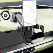 Extendable Long Arm Car Phone Holder, 360° Rotating Suction Cup Navigation Mount, Strong Suction Cup Dashboard Mount, Extended Telescopic Arm Car Phone Holder, Car Interior Driving Accessory - Random Styles - View 3