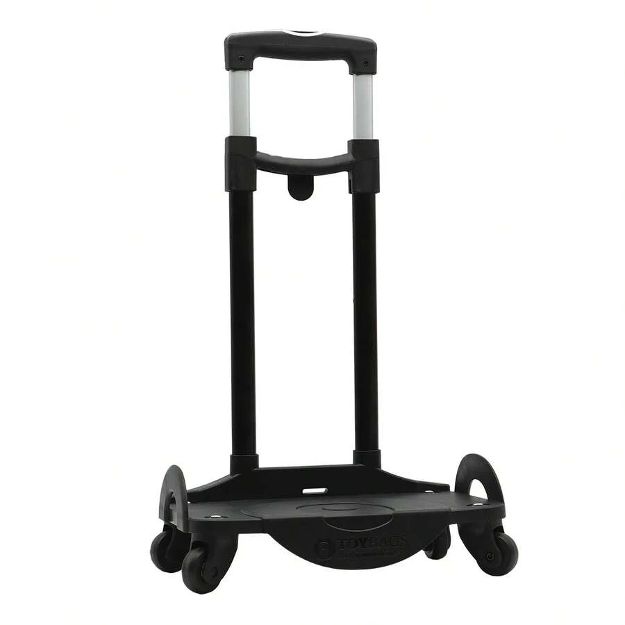 Dam Trolley Universal Cart Toybags 360º. Multidirectional, 4 Wheels. Anti-Tipping Stopper, Reinforced Construction. - Black - View 1