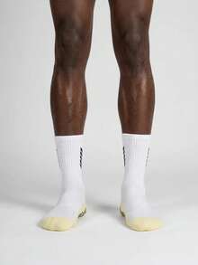 1/3 Pairs Unisex Soft Breathable Football/Sports Socks, Anti-Slip, Suitable For Running, Football, Basketball, Cycling, Outdoor Activities, Autumn Socks - Multicolor - View 3