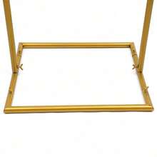 Gold Wedding Square Archway Backdrop Stand Metal Arch Frame Flower Balloon Decor - View 6