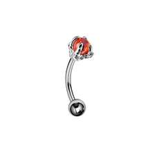 1pc Stainless Steel Perforated Dragon Claw Bead Eyebrow Stud Ear Cartilage Piercing Jewelry, Personalized Piercing Accessory Suitable For Daily Wear - Dragon Claw - View 18