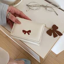 Liontin Pita~Dompet Lipat Tiga Wanita Gaya Korea, Dompet Wanita - MultiWarna - View 5