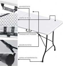 Folding Tables - Black - View 4