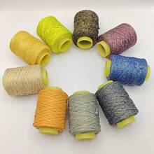 Benang Rajut Buatan Tangan DIY 3mm 150g Poliester Warna Polos - Beraneka warna - View 5