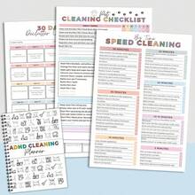 1pc ADHD Cleaning Planner Notebook With Daily Weekly Monthly Cleaning Schedule&Zone Chore Checklists,Household Declutter Task Tracking Journal,Housekeeping Organizing Routine Log Book,Easy Task Breakdown Home Management Notebook, Housewarming New Ho - Annual Home Cleaning Checklist - View 6