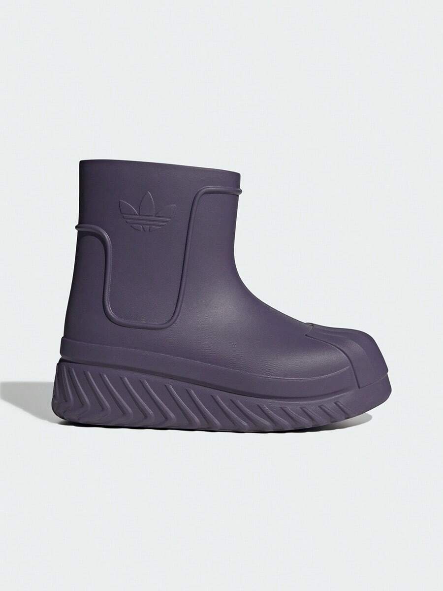 Adidas Spring/Autumn Unisex Fashion Minimalist High-Top Sports Casual Shoes Boots IE0388 - Gray Purple - View 1