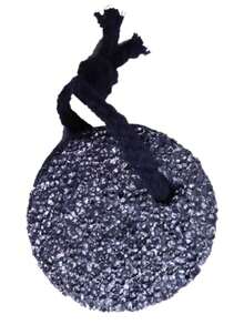 4 Pack Charcoal Pumice Stones With Rope, 2.25 Inch Round Foot Scrubber Stone, Callus Remover For Feet, Dead Skin Exfoliator, Pedicure Beauty Tool - Multicolor - View 8