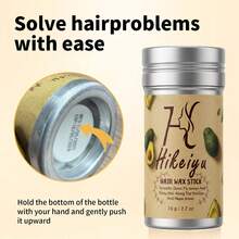 Baby Hair Styling Set, Includes Hikeiyu Styling Wax Stick, Edge Brush, Bun Tool And Headband, Smooth Frizz And Create A Neat, Defined Hairline - 75g - View 3