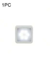 Lampu Malam Sensor Gerak Persegi, Lampu Dinding LED, Saklar Sensor Otomatis, Bertenaga Baterai (Tanpa Baterai), Cocok Untuk Koridor, Lorong, Tangga, Samping Tempat Tidur, Kamar Mandi, Dll., Lampu Malam, Lampu Sensor Lemari Pakaian. - MultiWarna - View 19